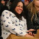 Illustration for article titled Michelle Rodriguez Got Drunk, Made Out With A Model At The Knicks Game